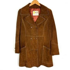 Vintage Brown Trench Coat